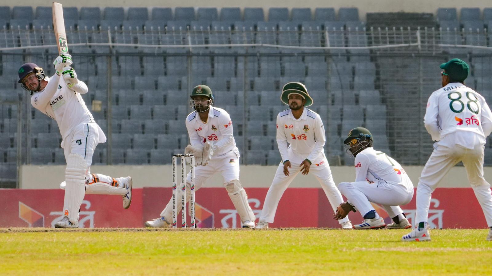 Bangladesh claim Test series victory over Ireland with a remarkable performance