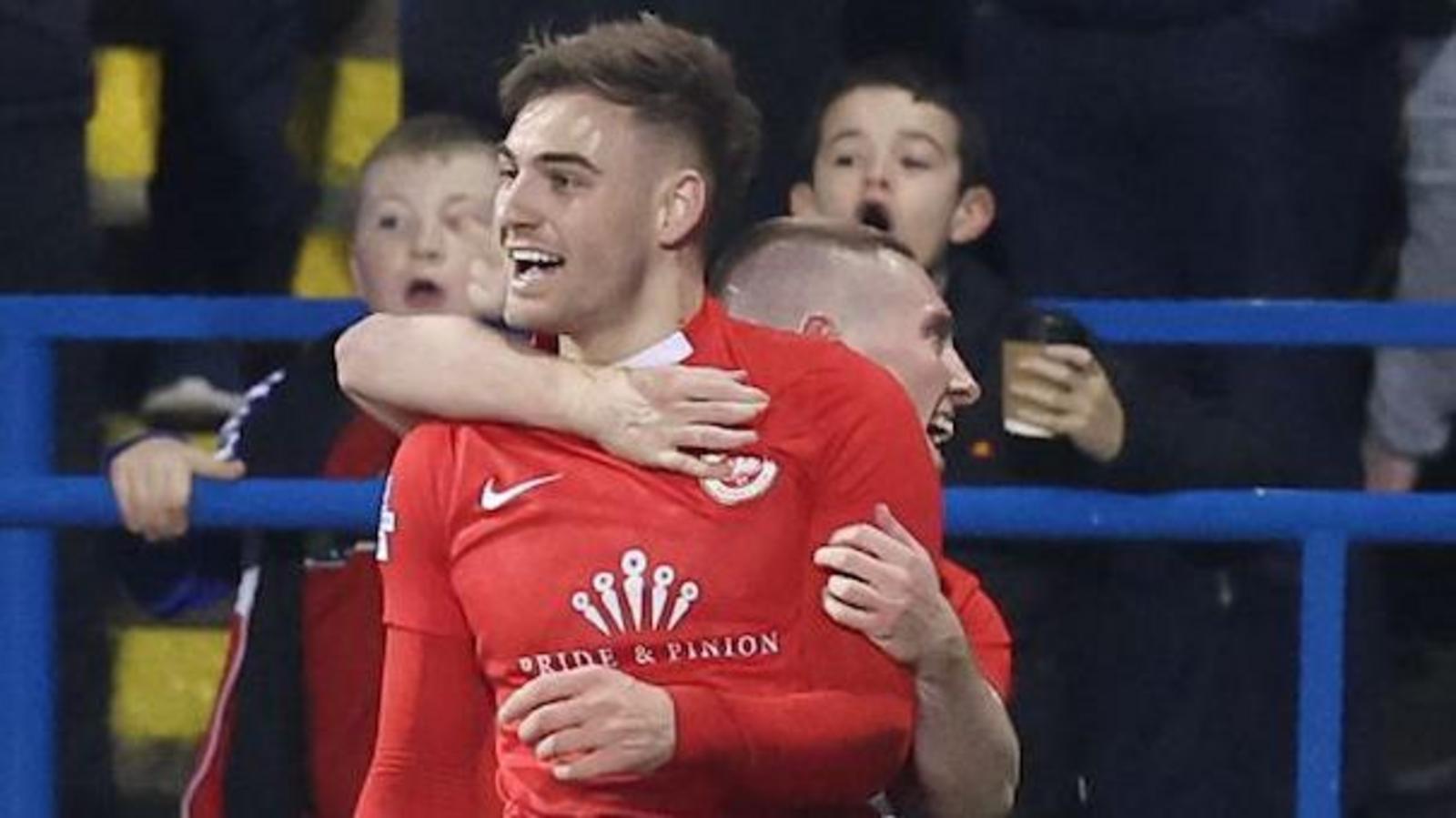 Larne beat Coleraine to go top of Irish Premiership