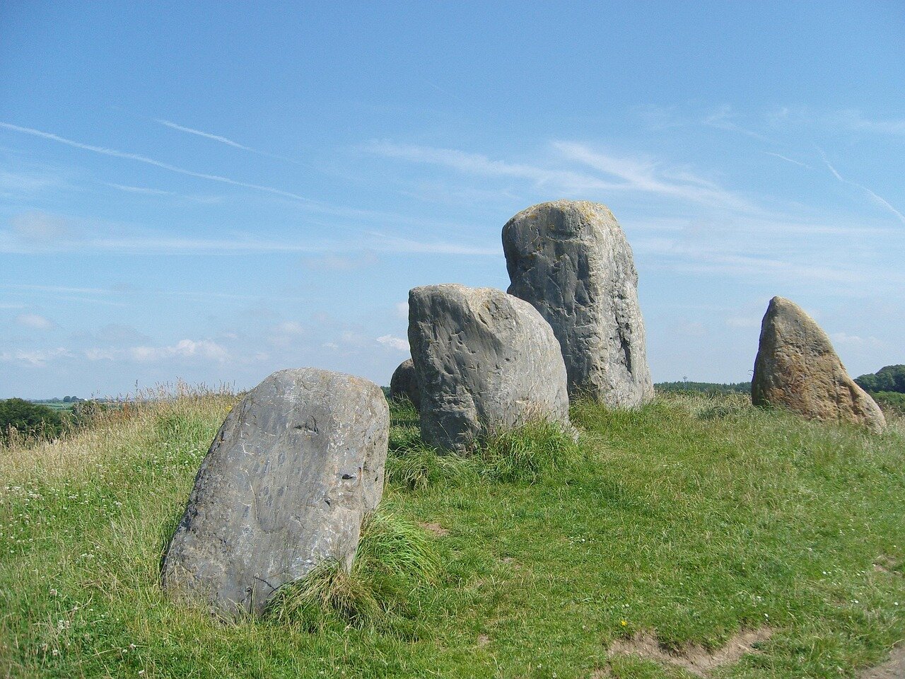 A closeup of one of the towering stones, showcasing the weathered texture that tells a story of centuries past