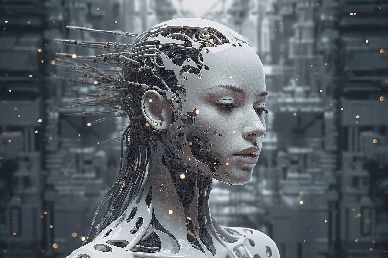 A diverse group of professionals engaged in a discussion about the implications of AI in recruitment practices