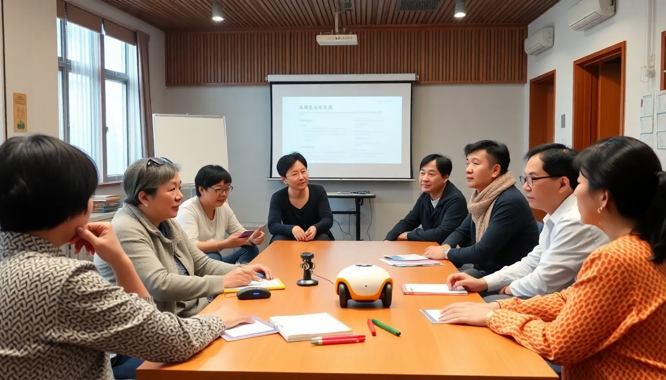 Chinese parents discussing the benefits and concerns surrounding A.I. toys, highlighting their focus on educational value and data privacy for their children
