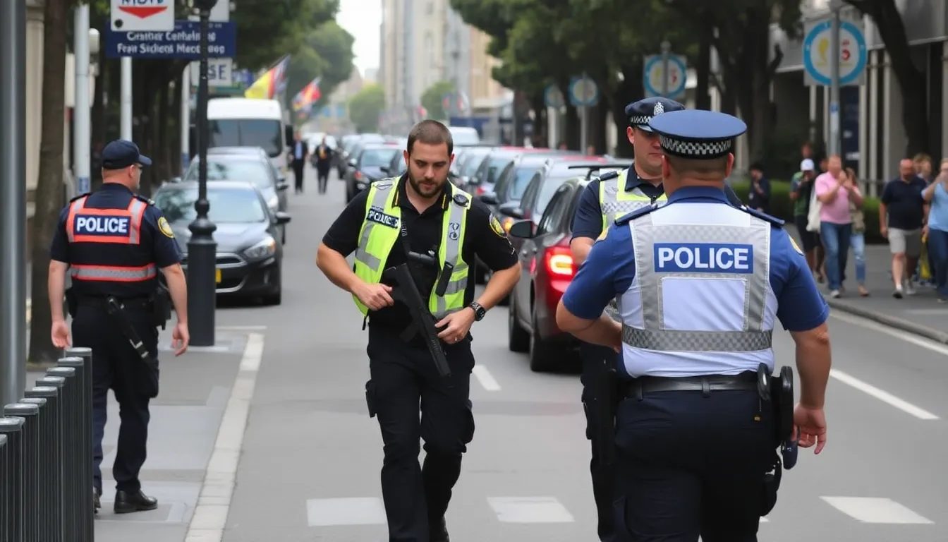 Law enforcement officials analyzing online activity to uncover potential threats linked to extremist ideologies following the Bondi attack