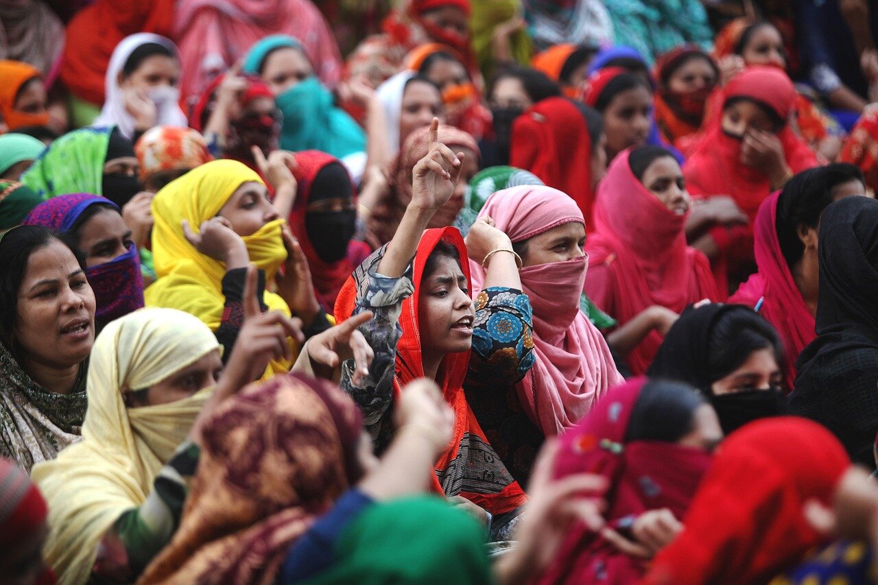 Clashes erupt as police disperse demonstrators with tear gas, highlighting the escalating tension during the protests