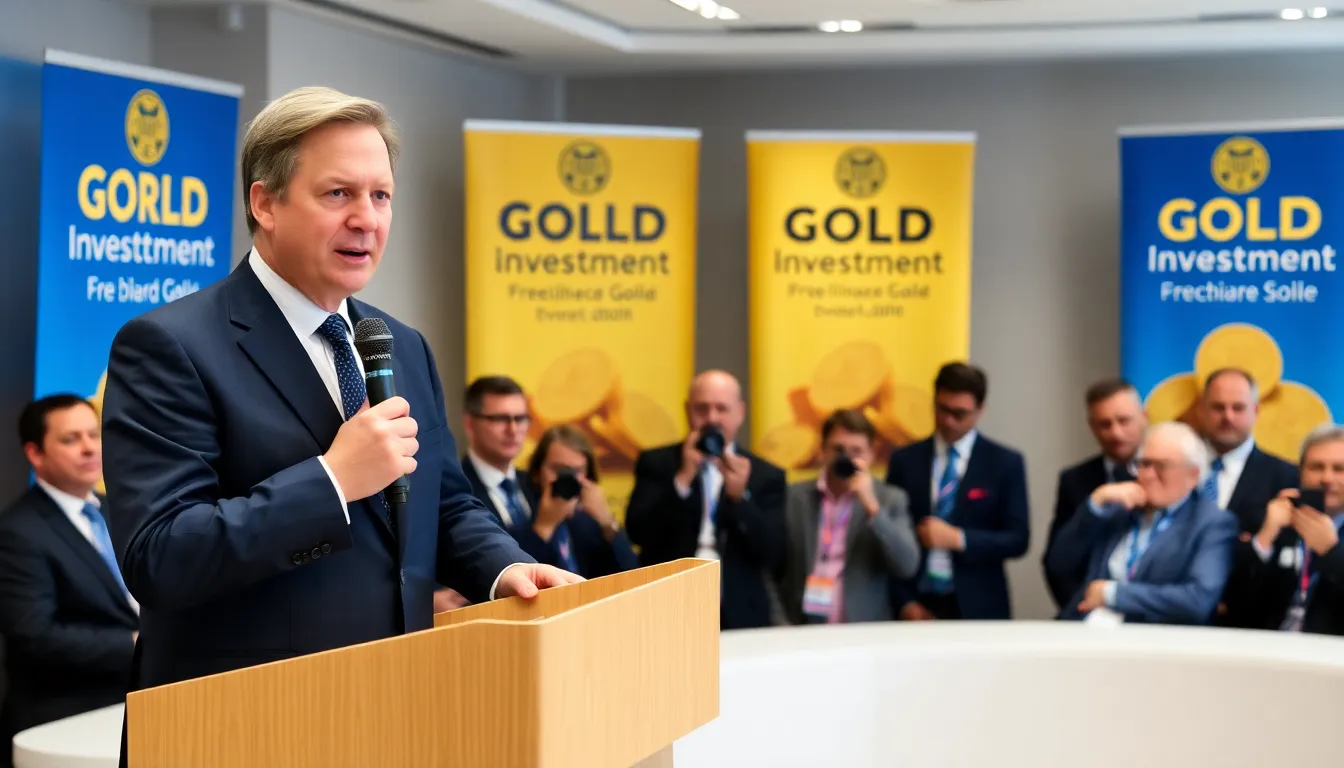 The backdrop of economic uncertainty has driven increased interest in alternative investments like gold, raising questions about the implications of celebrity endorsements