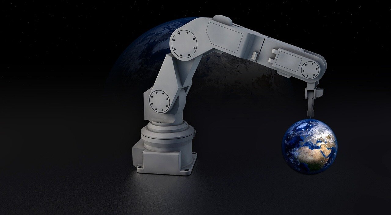An advanced robot prototype demonstrating its capabilities in a healthcare setting, showcasing the potential for technology to address pressing societal needs