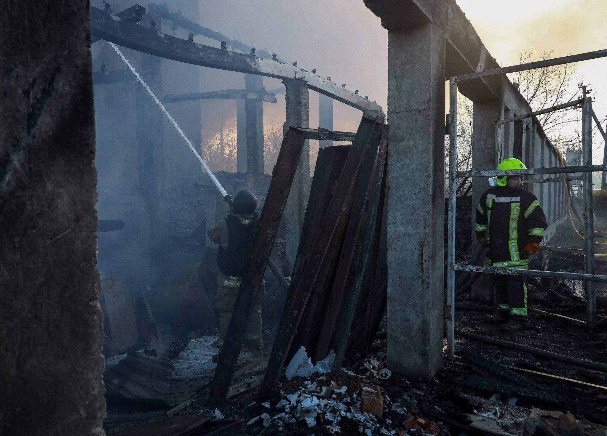 Russia Bombs Ukraine Port of Odesa Amid Peace Talks