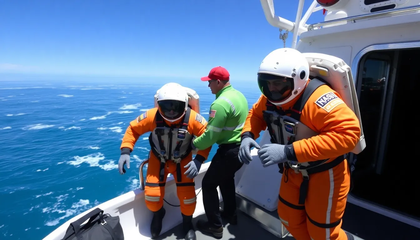 NASA coordinates a swift evacuation operation, showcasing international collaboration in response to a medical situation in space