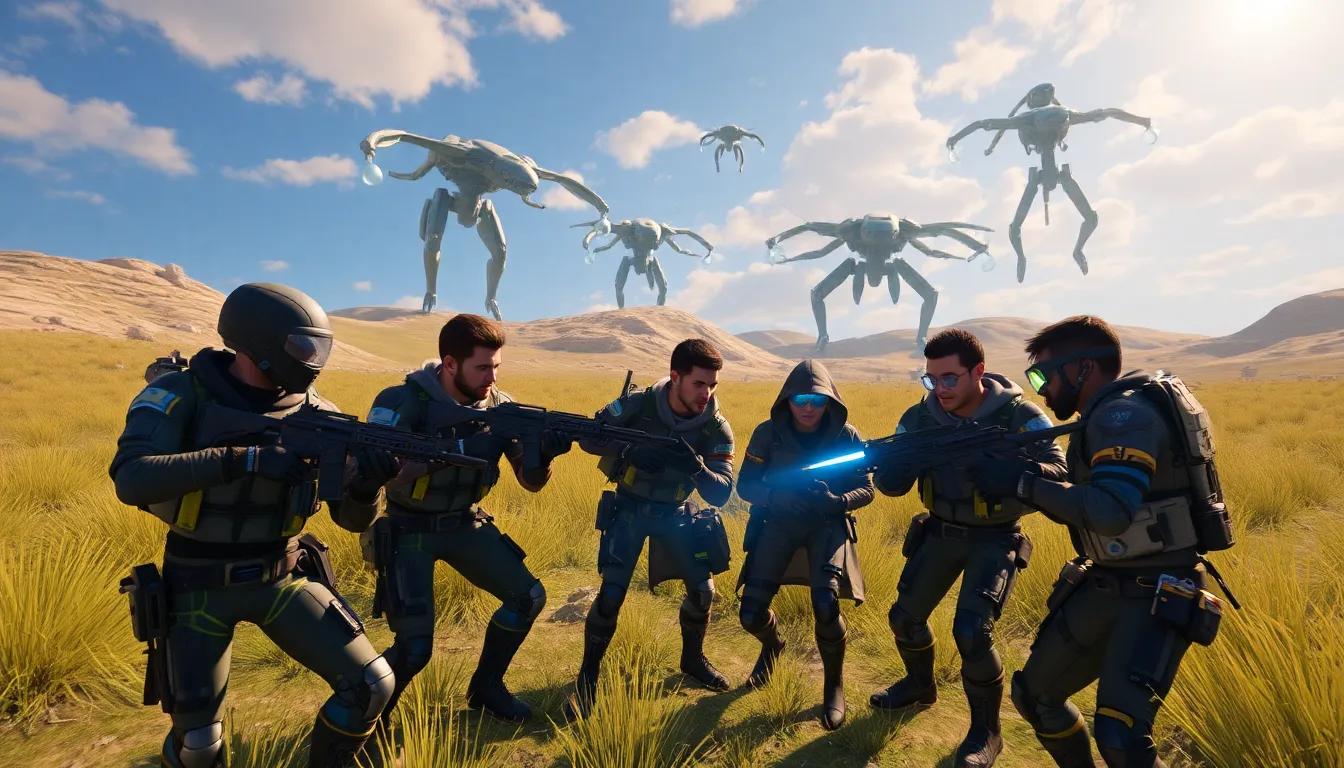 Developers from Embark Studios discussing player feedback during a community engagement event to refine the game's experience