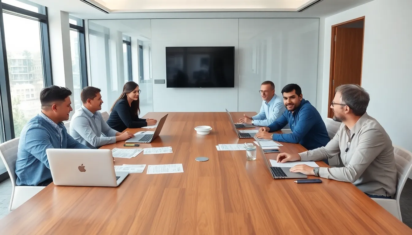 A group of California tech executives gathers in a conference room, discussing strategies to oppose Representative Ro Khanna's support for a wealth tax.