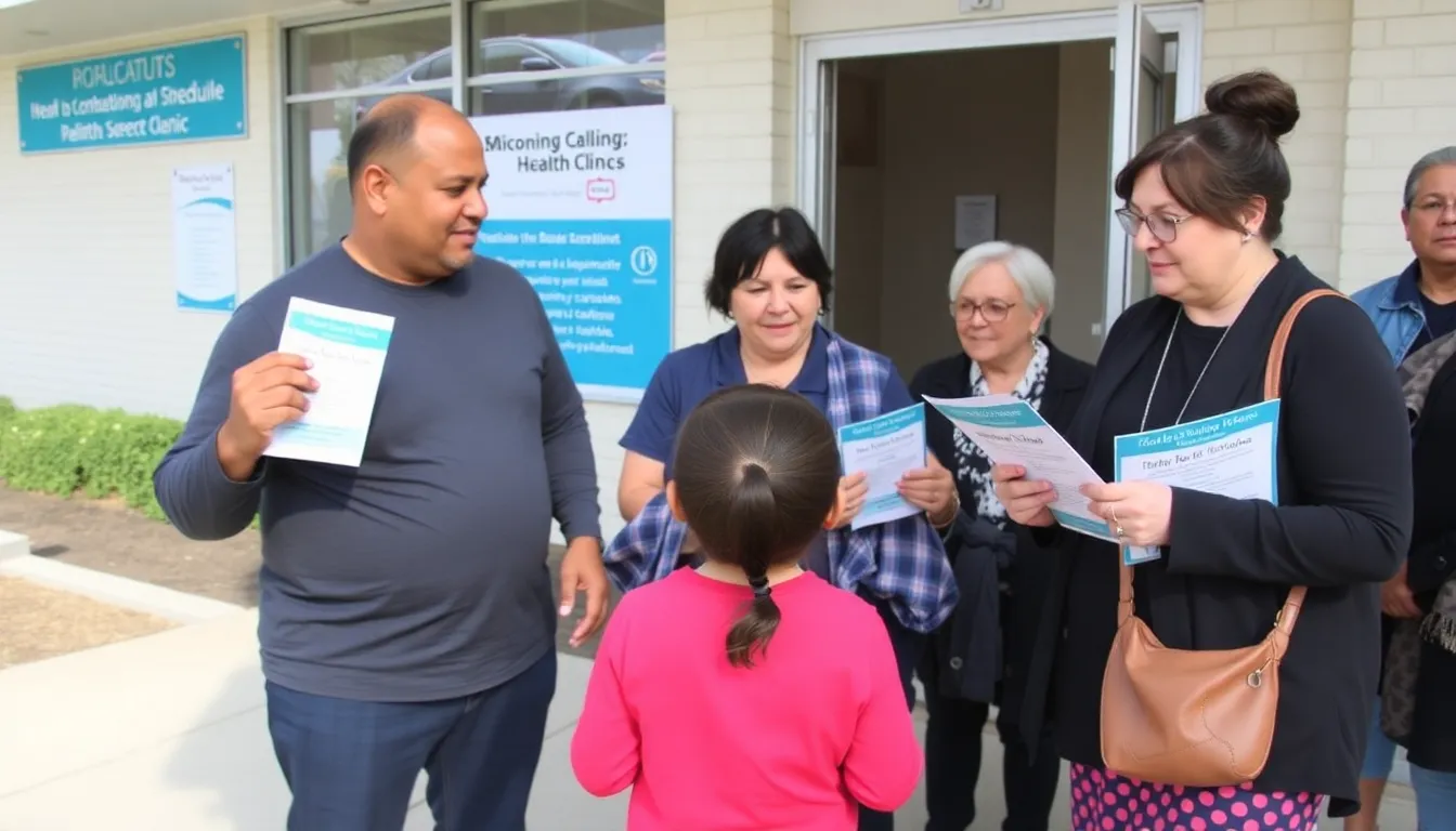 Parents discussing vaccination concerns with a pediatrician, illustrating the heightened anxiety and need for guidance surrounding the new vaccine schedule