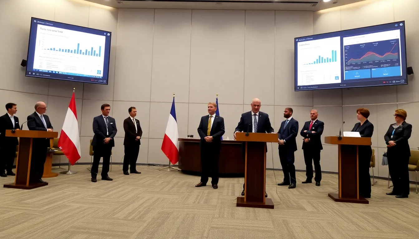 A visual representation of the French tech industry, showcasing local companies that will benefit from the government's push for digital sovereignty