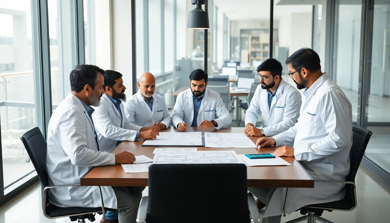 A research team from the Indian Space Research Organisation engaged in experiments utilizing rare earth materials for advanced satellite technology applications