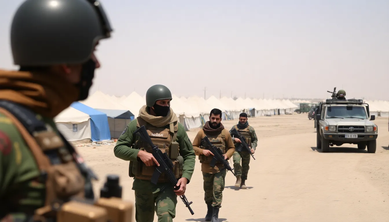 The AlHol camp, housing thousands of women and children linked to IS fighters, faces dire humanitarian conditions