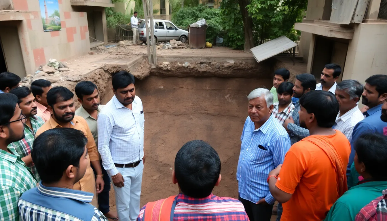 A group of activists discussing the urgent need for regulations to prevent hazardous conditions in urban environments