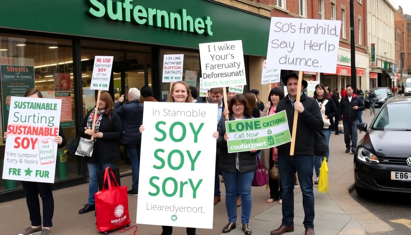 Environmental organizations are pressing for immediate action to halt deforestation and protect biodiversity linked to soy farming practices