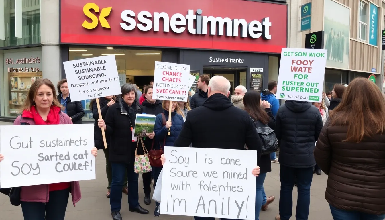 The recent abandonment of a soy import ban by traders raises significant concerns about the integrity of food supply chains in the UK