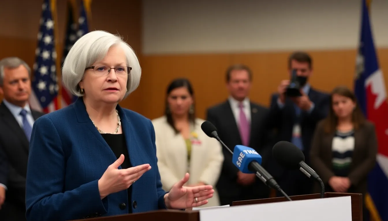 U.S. Treasury Secretary Janet Yellen addresses the implications of Alberta's potential separation, highlighting the economic ties between Alberta and the United States