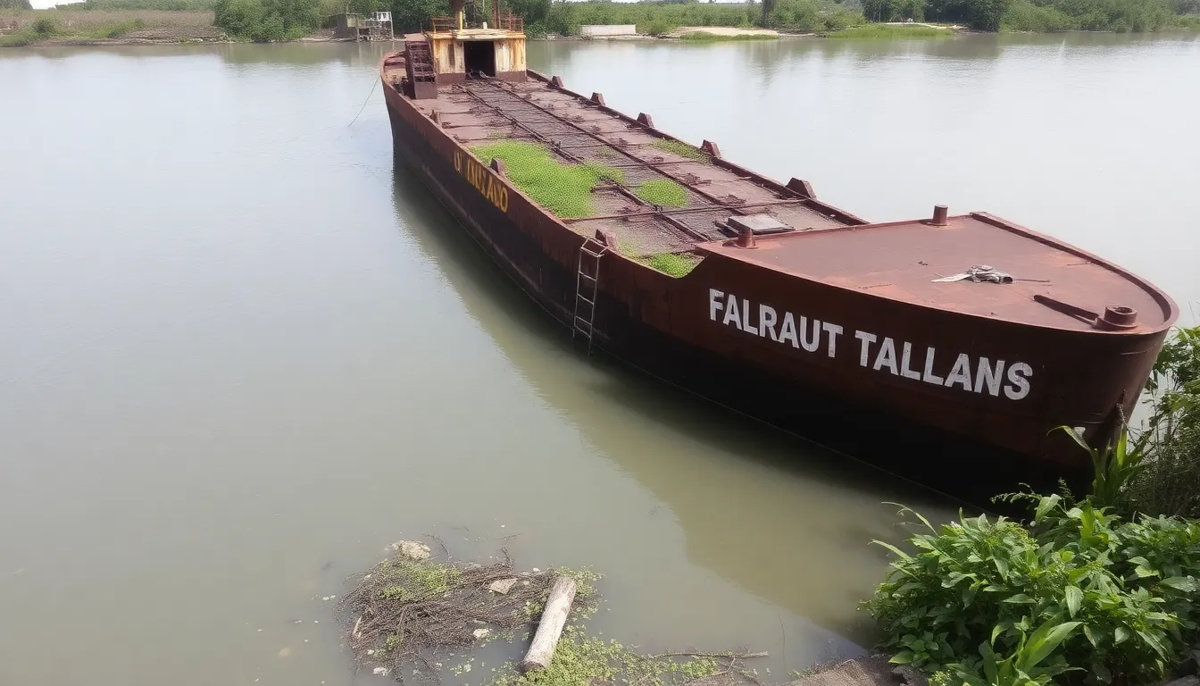 Environmental activists gather to discuss the dangers of abandoned oil tankers, emphasizing the need for stronger regulations and global cooperation to protect marine ecosystems