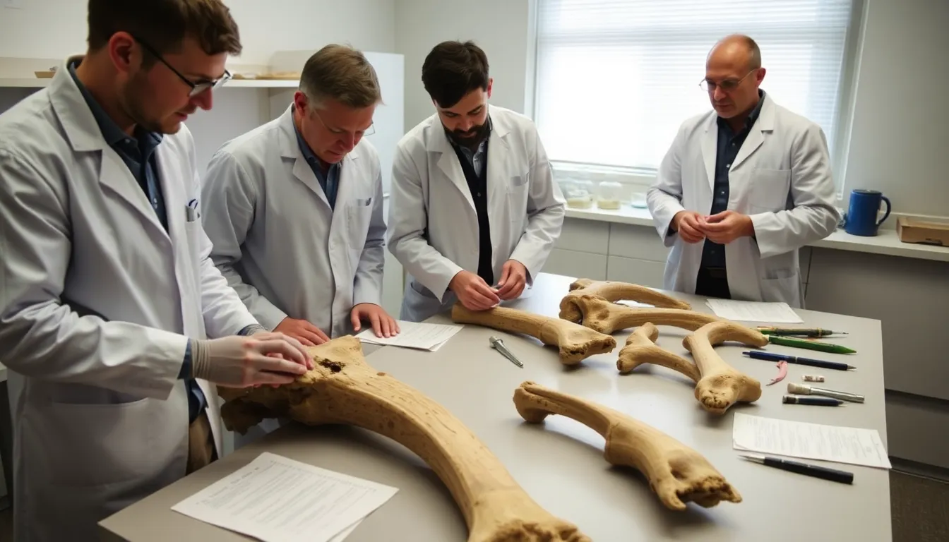 Researchers examine ancient bones believed to belong to a war elephant, potentially confirming Hannibal's legendary crossing of the Alps during the Second Punic War.