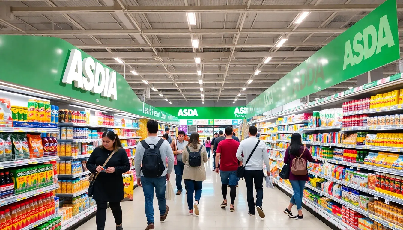 A shopper carefully comparing prices reflects the growing trend of consumers seeking value amidst the rise of discount retailers like Aldi and Lidl