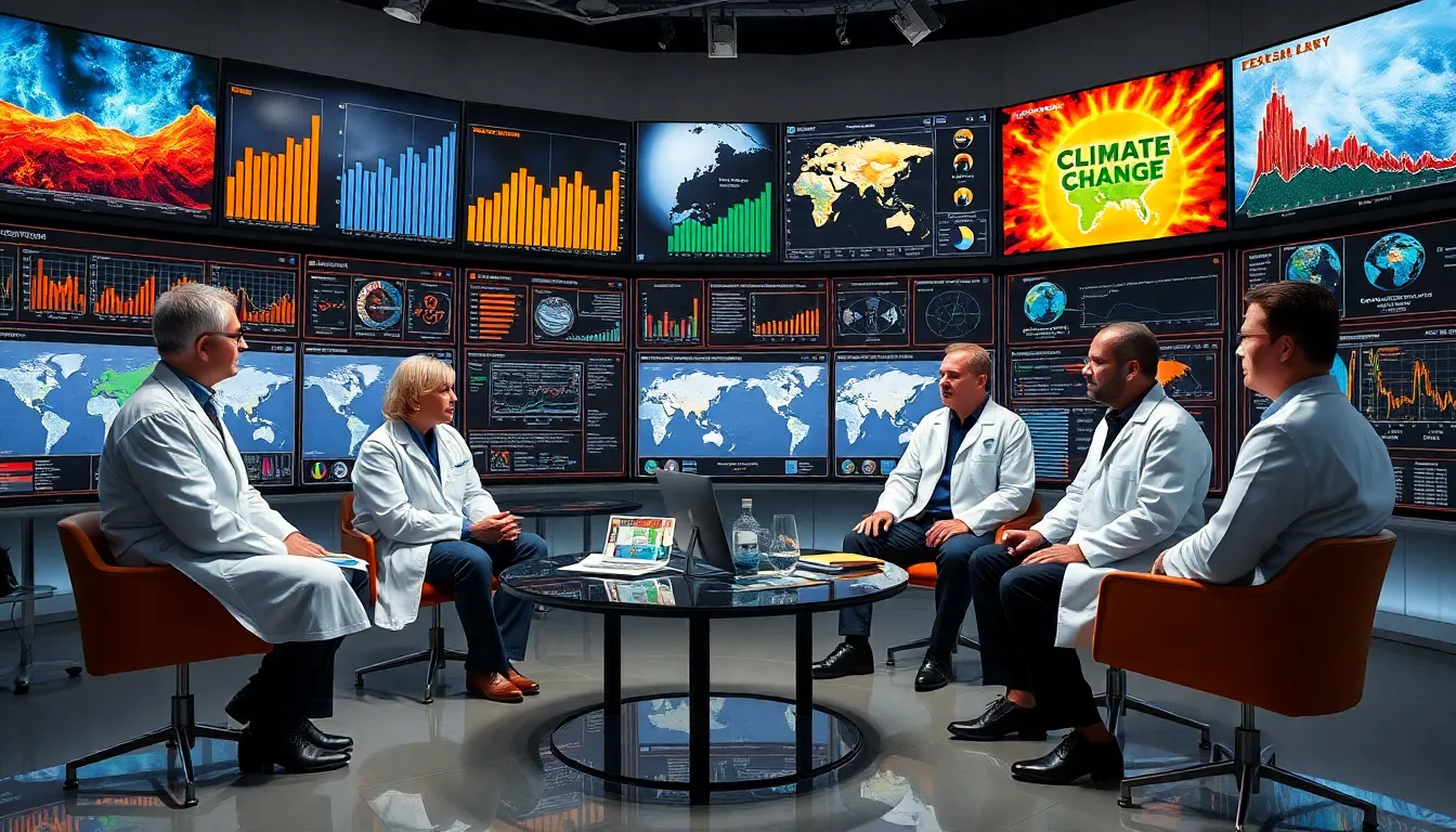 A scientist presenting innovative research findings on a stage during a BBC Inside Science event, showcasing the program's role in fostering critical thinking and curiosity about science
