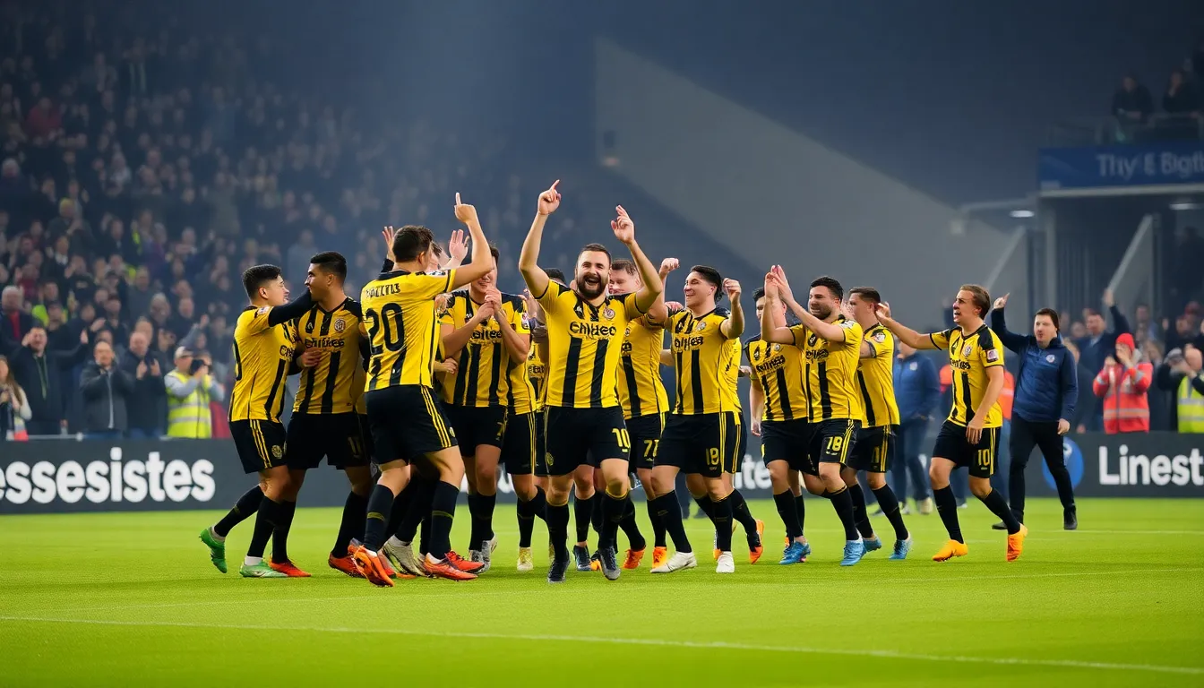 The contrasting reactions of Inter Milan players, displaying disappointment and frustration as they process their unexpected defeat in the Champions League