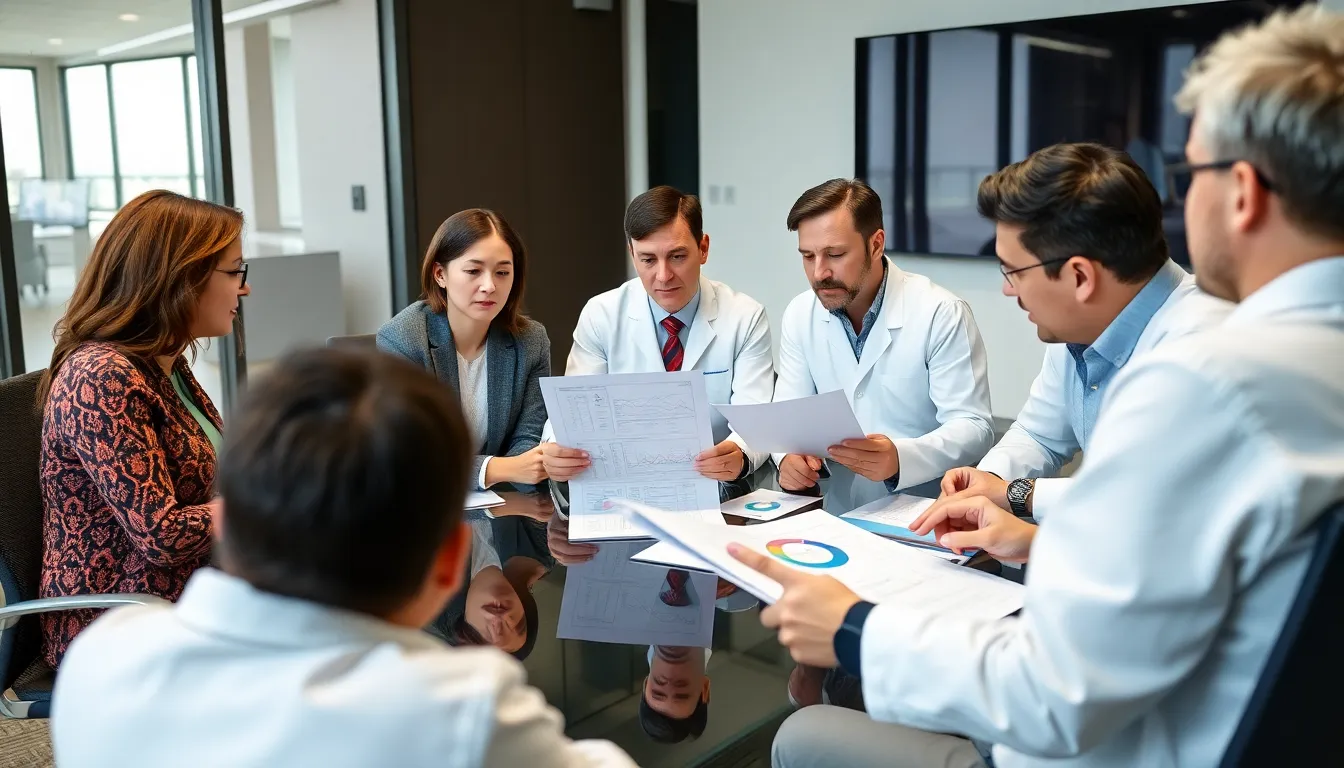 A healthcare provider reviewing diagnostic protocols in response to recent findings about cancer screening technologies, emphasizing the need for reassessment