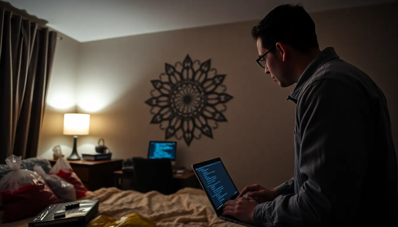 A dark web investigator examines a distinct pattern on a bedroom wall that may lead to the rescue of a girl believed to have been abused.
