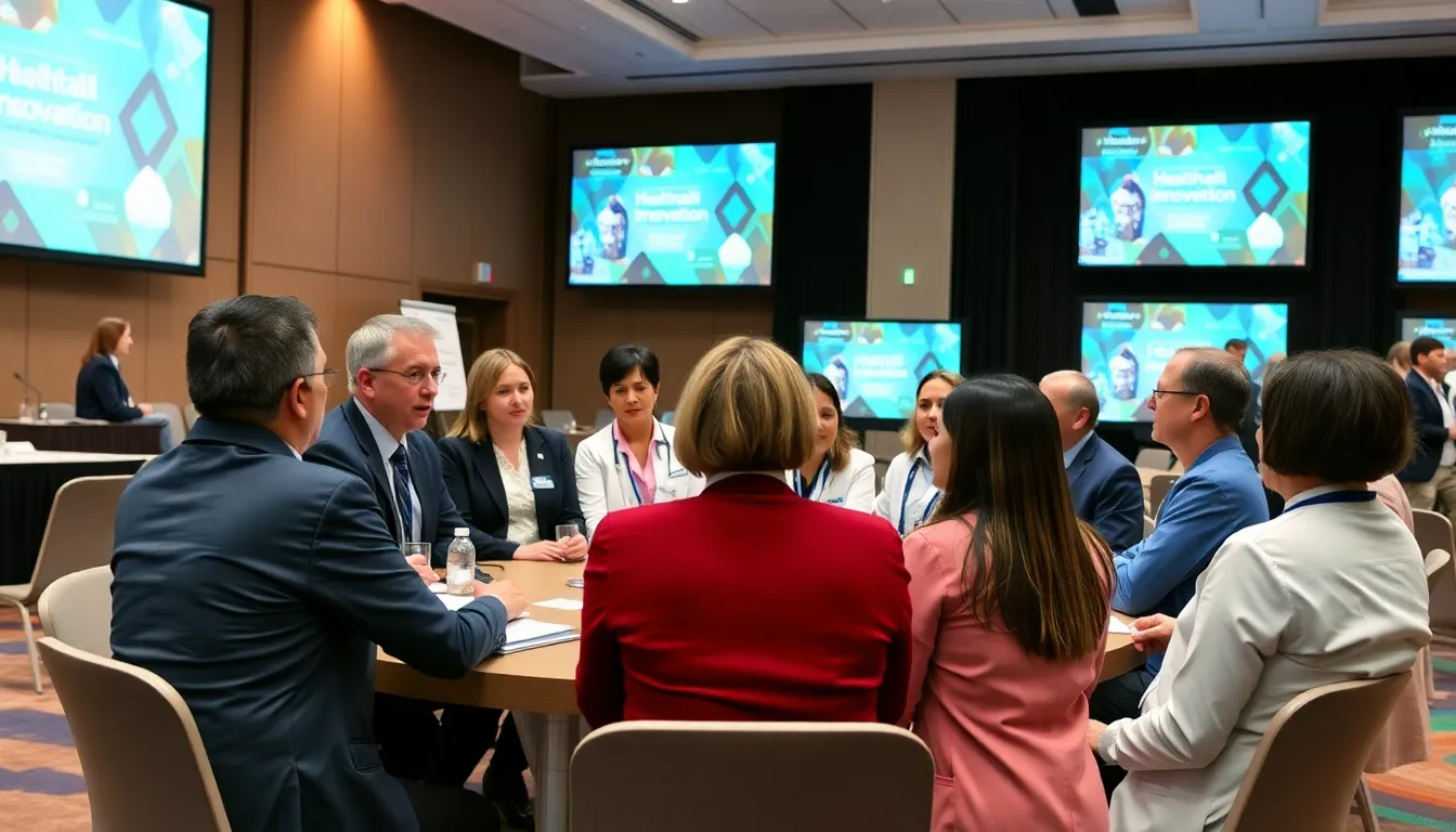 Mental health professionals collaborating on strategies to enhance mental health services, reflecting the growing focus on mental health awareness in healthcare