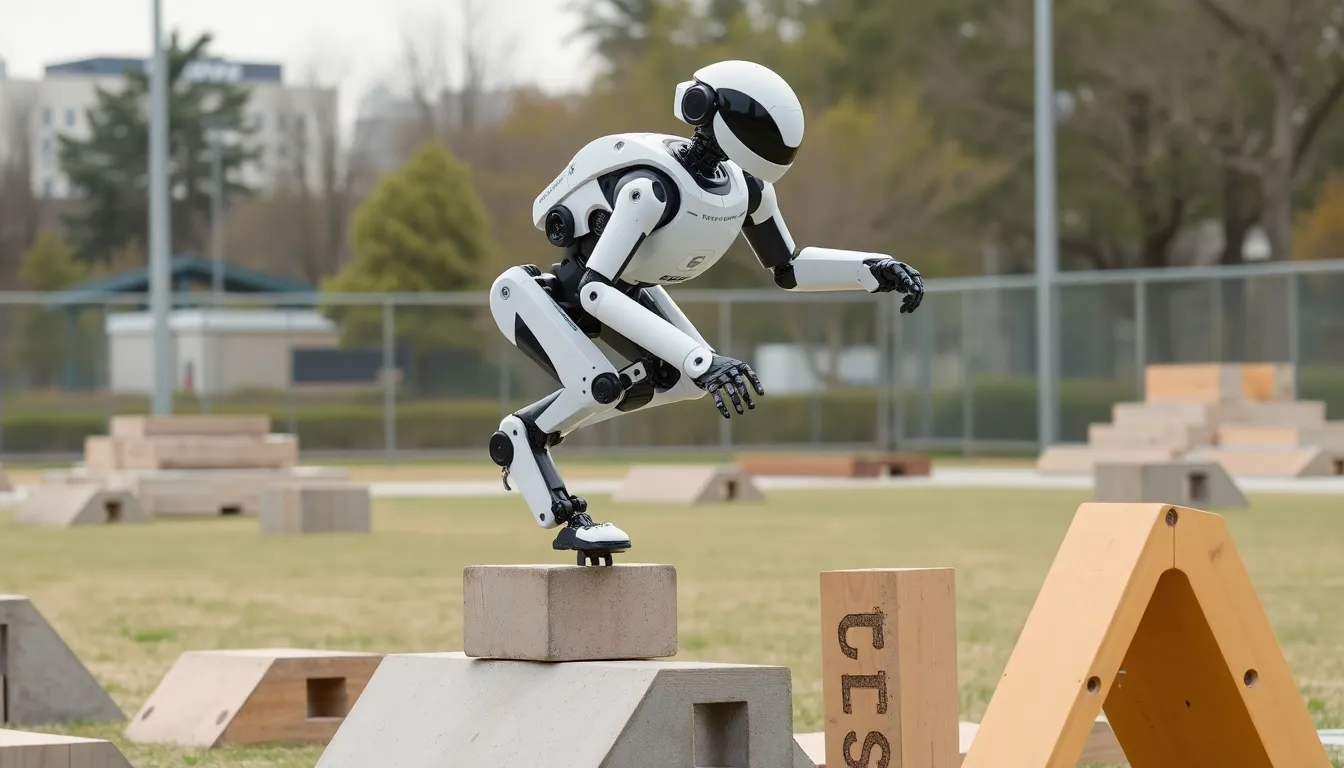 A healthcare robot gently assisting a patient, demonstrating the importance of graceful movement in enhancing comfort and trust