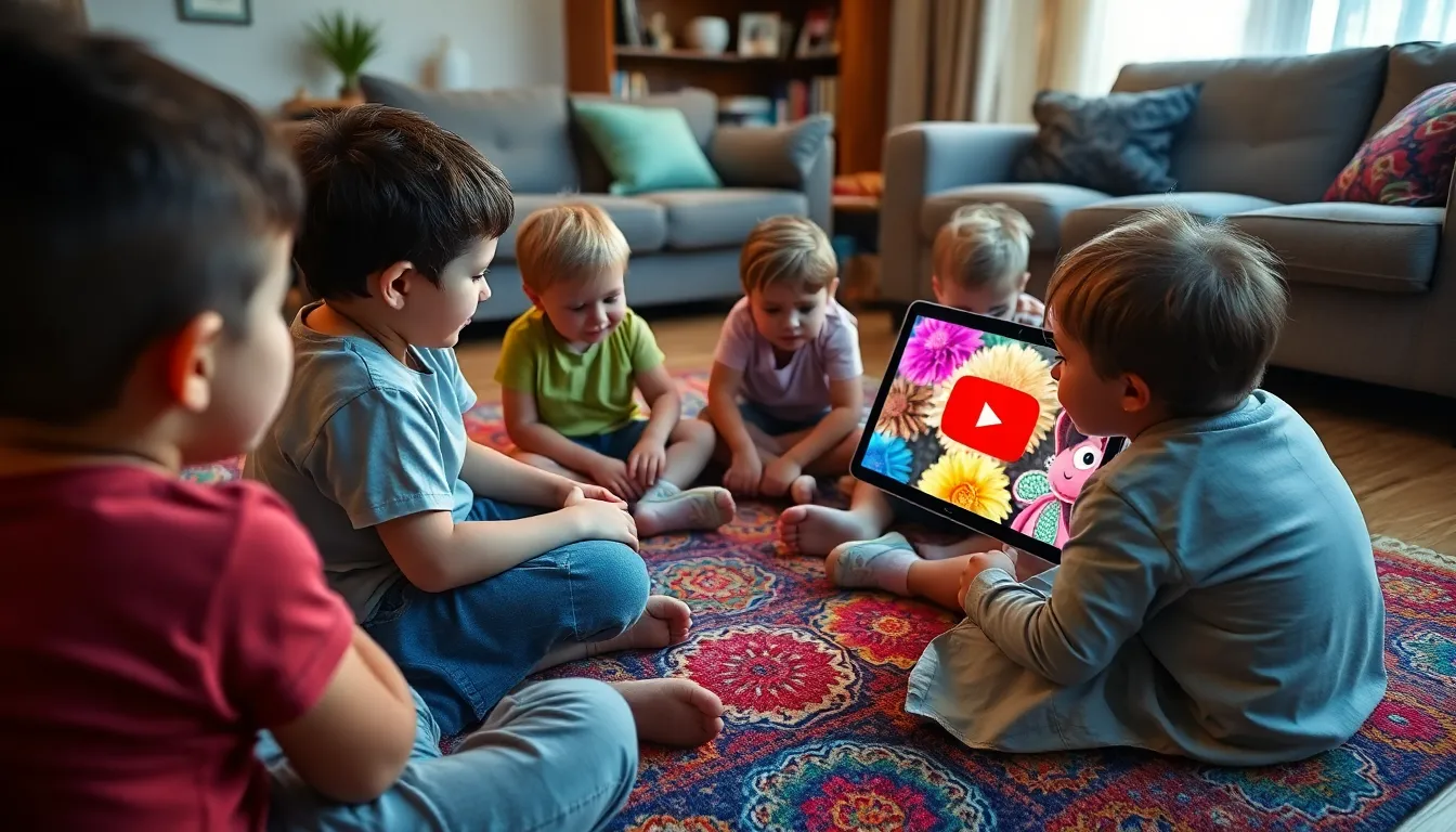 A parent discussing with their child about the importance of understanding the difference between A.I. content and traditional educational material