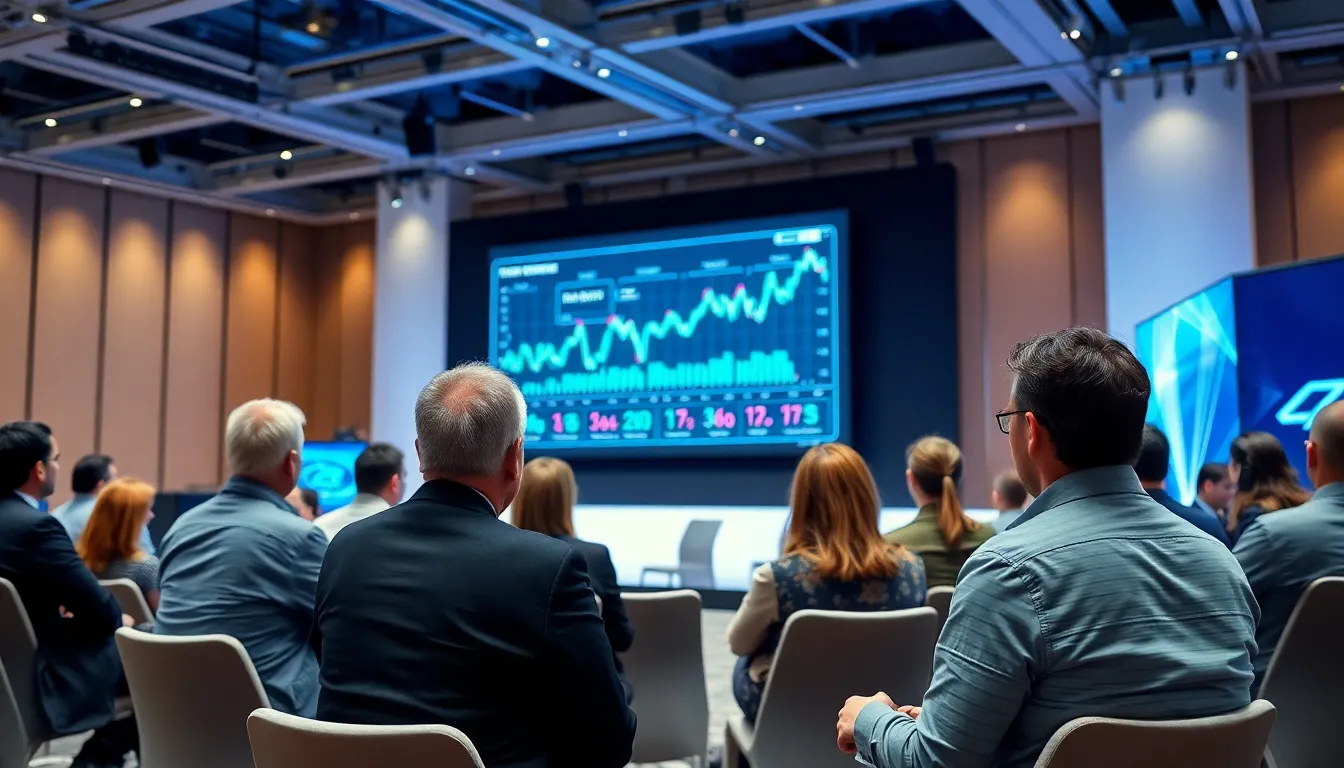 A cloud computing service dashboard illustrating the growing demand for hybrid work solutions as companies adapt to new operational models