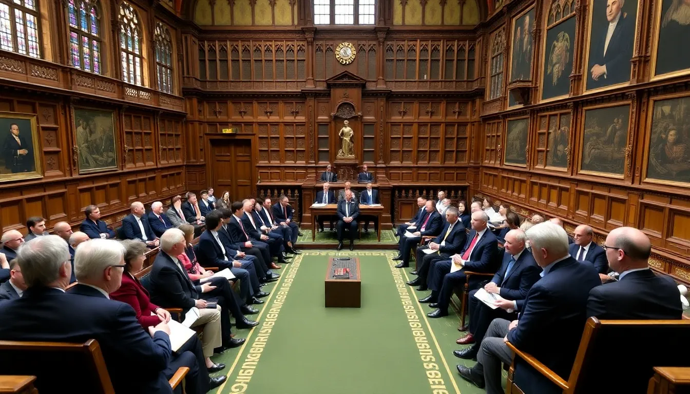 UK MPs gather in Parliament, expressing concerns about the rapid expansion of data centres and its potential impact on the country's net zero climate goals.
