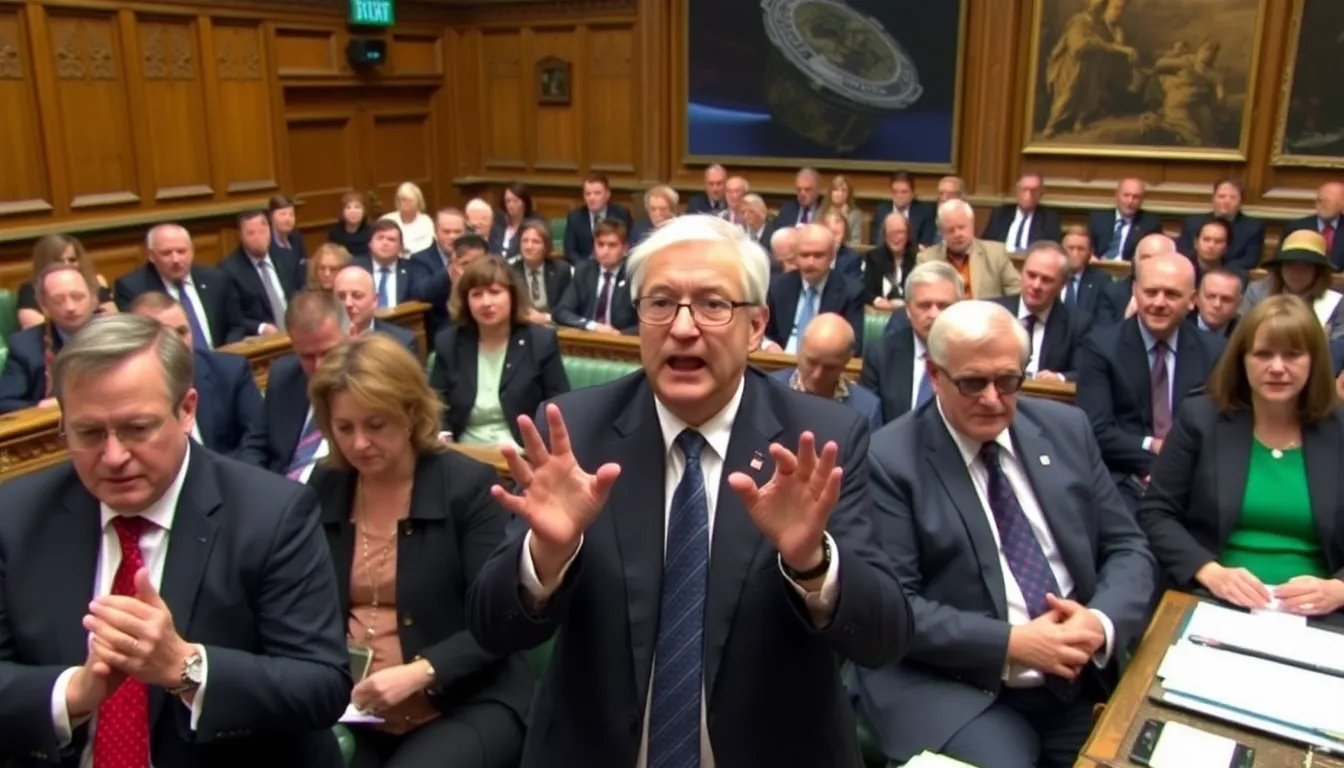 Members of Parliament gather in a heated debate, expressing concerns over the rapid expansion of data centres and its potential impact on the UK's net zero climate objectives.