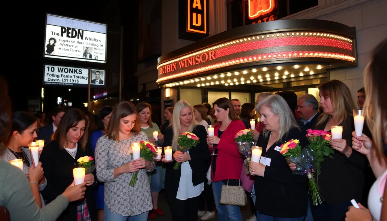 The entertainment industry reflecting on the pressures faced by public figures, as discussions about mental health gain momentum following Windsor's tragic passing