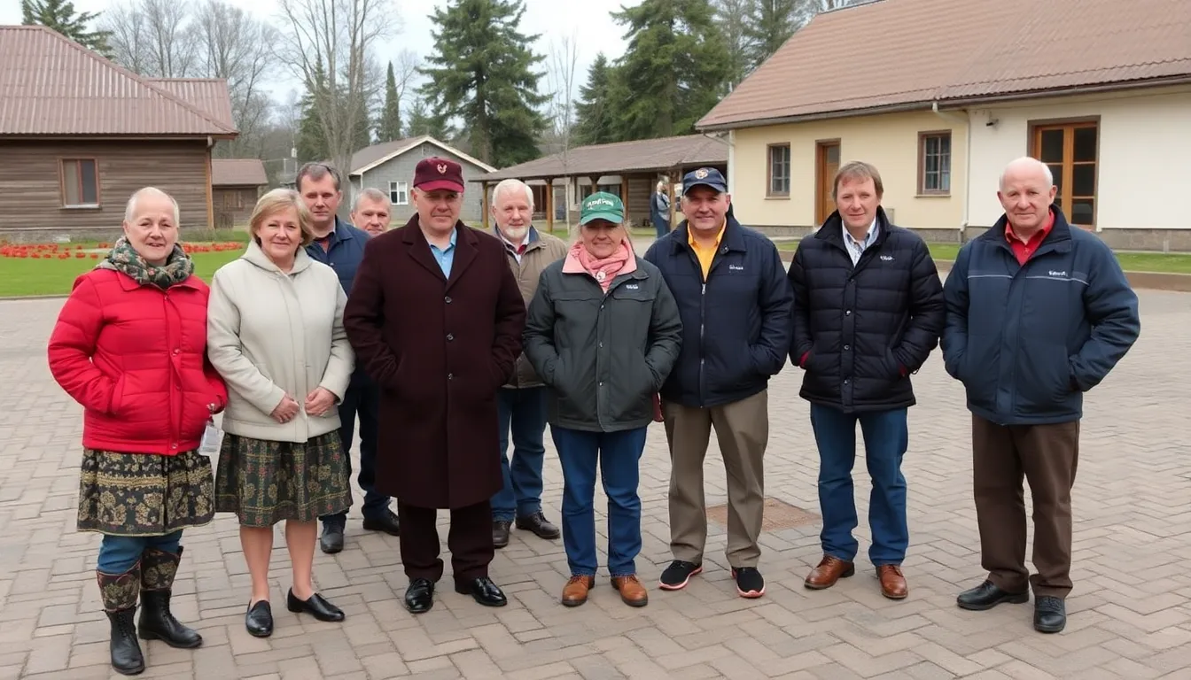 Local government officials discuss plans for infrastructure improvements aimed at enhancing the quality of life for residents of the village