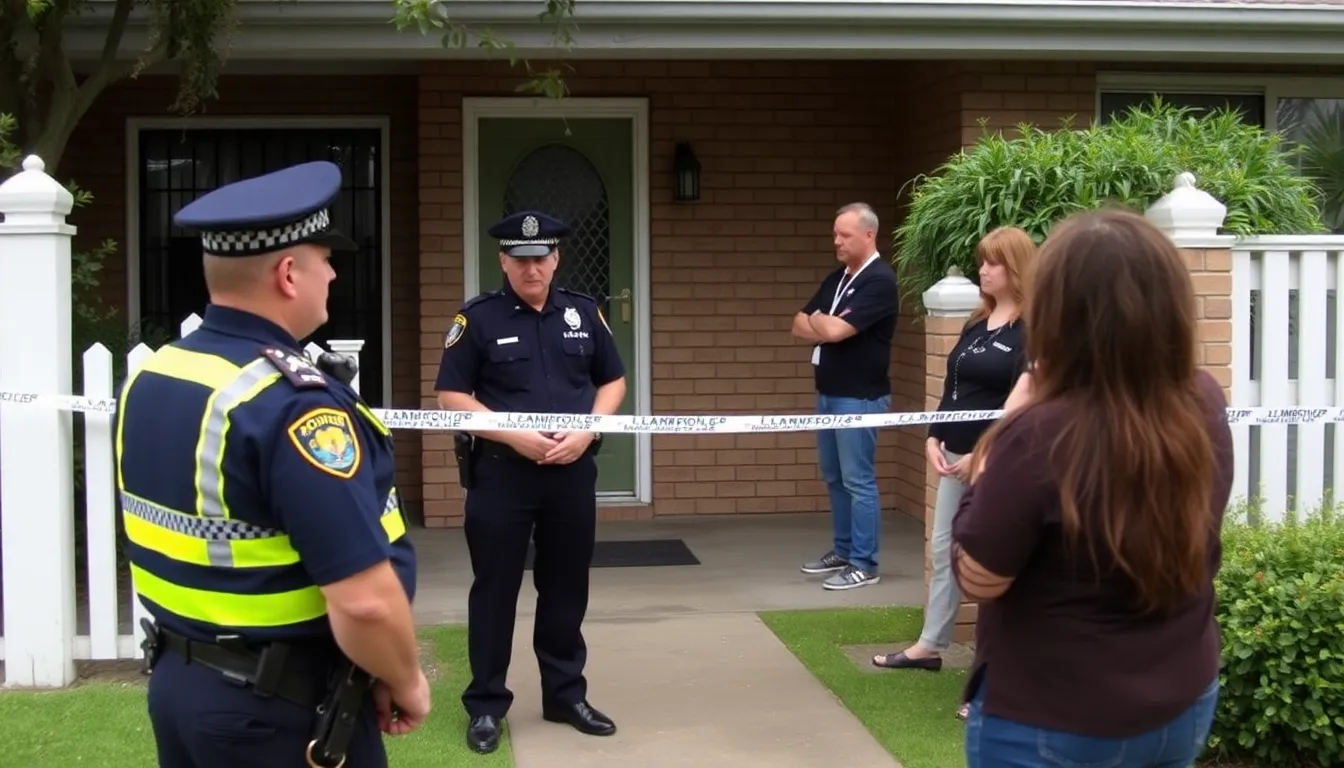 Detective Superintendent Sarah Johnson addressing the media during a press conference, highlighting the urgency of locating the missing elderly man