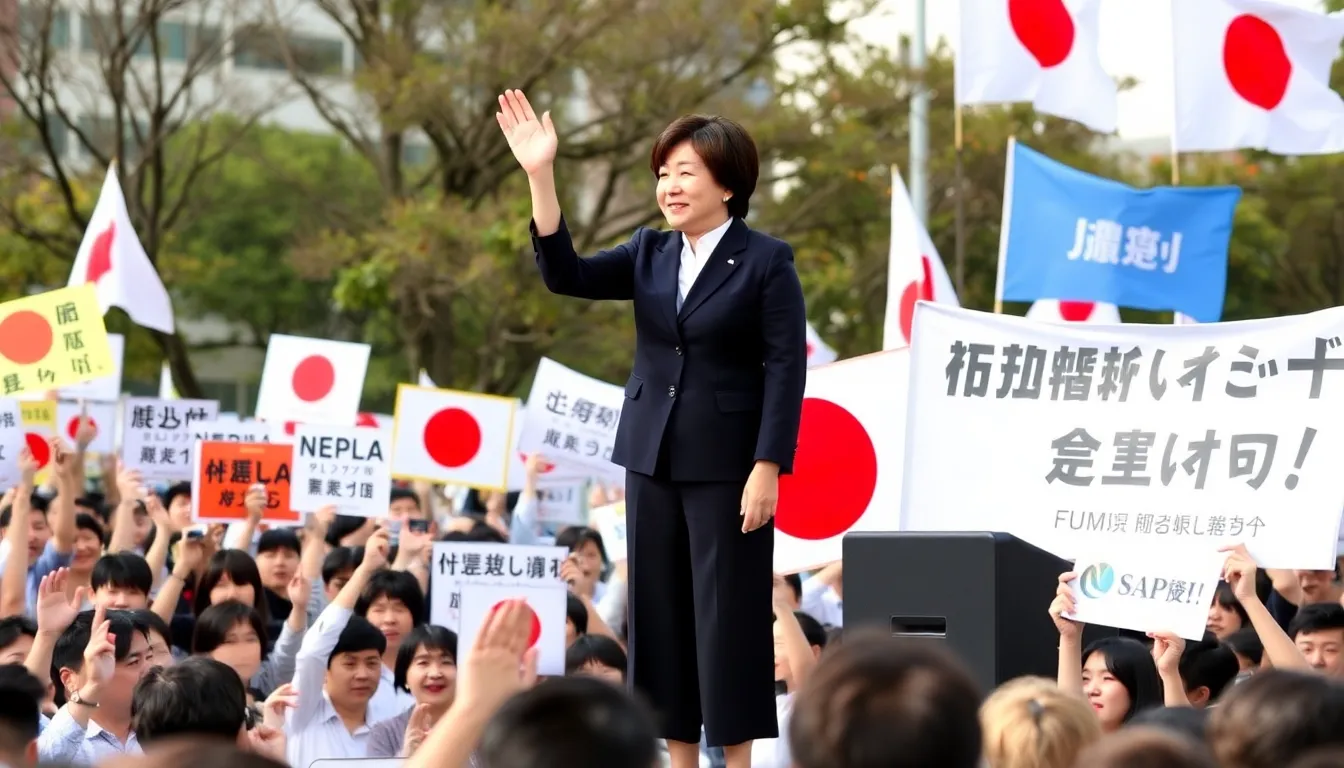Business leaders engaged in discussions about the future of Japan's economy, reflecting the diverse interests at play in Takaichi's administration