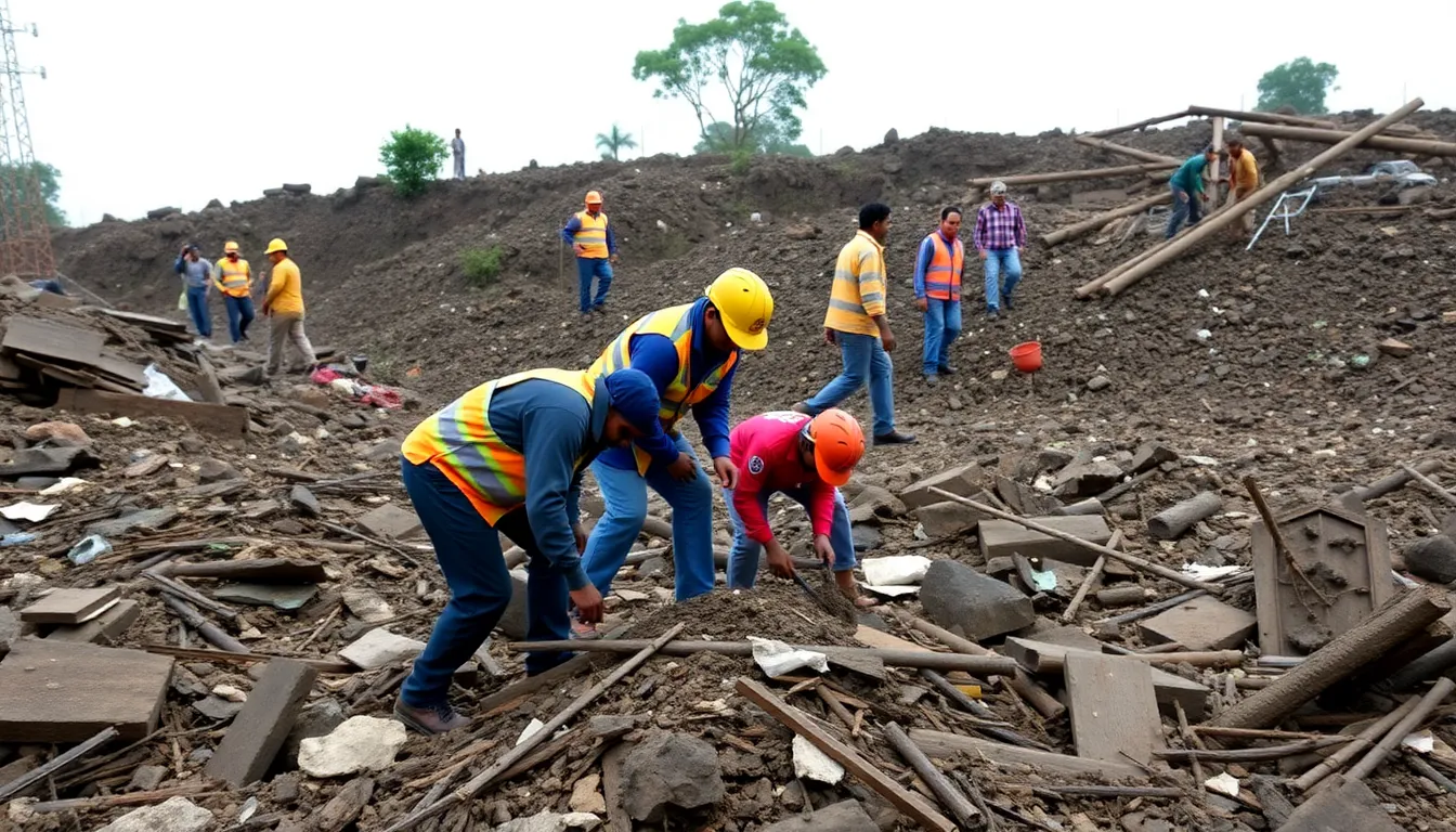 Miners demonstrating the unsafe working conditions prevalent in rathole mining, highlighting the urgent need for improved safety regulations