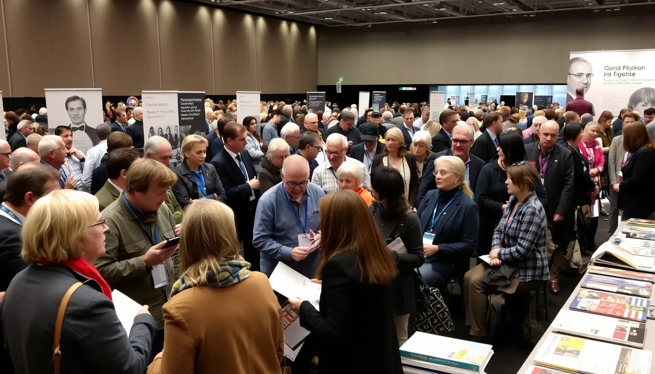 Participants at the conference actively share their insights, emphasizing the role of personal accounts in shaping collective memory and understanding of history