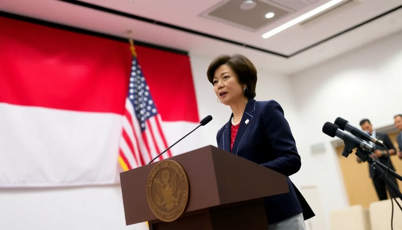 A group of local Indonesian entrepreneurs contemplating the challenges and opportunities presented by increased competition from American imports