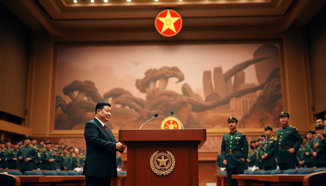 The atmosphere in the conference room reflects tension and uncertainty among military leaders following the purge and its implications for their future roles