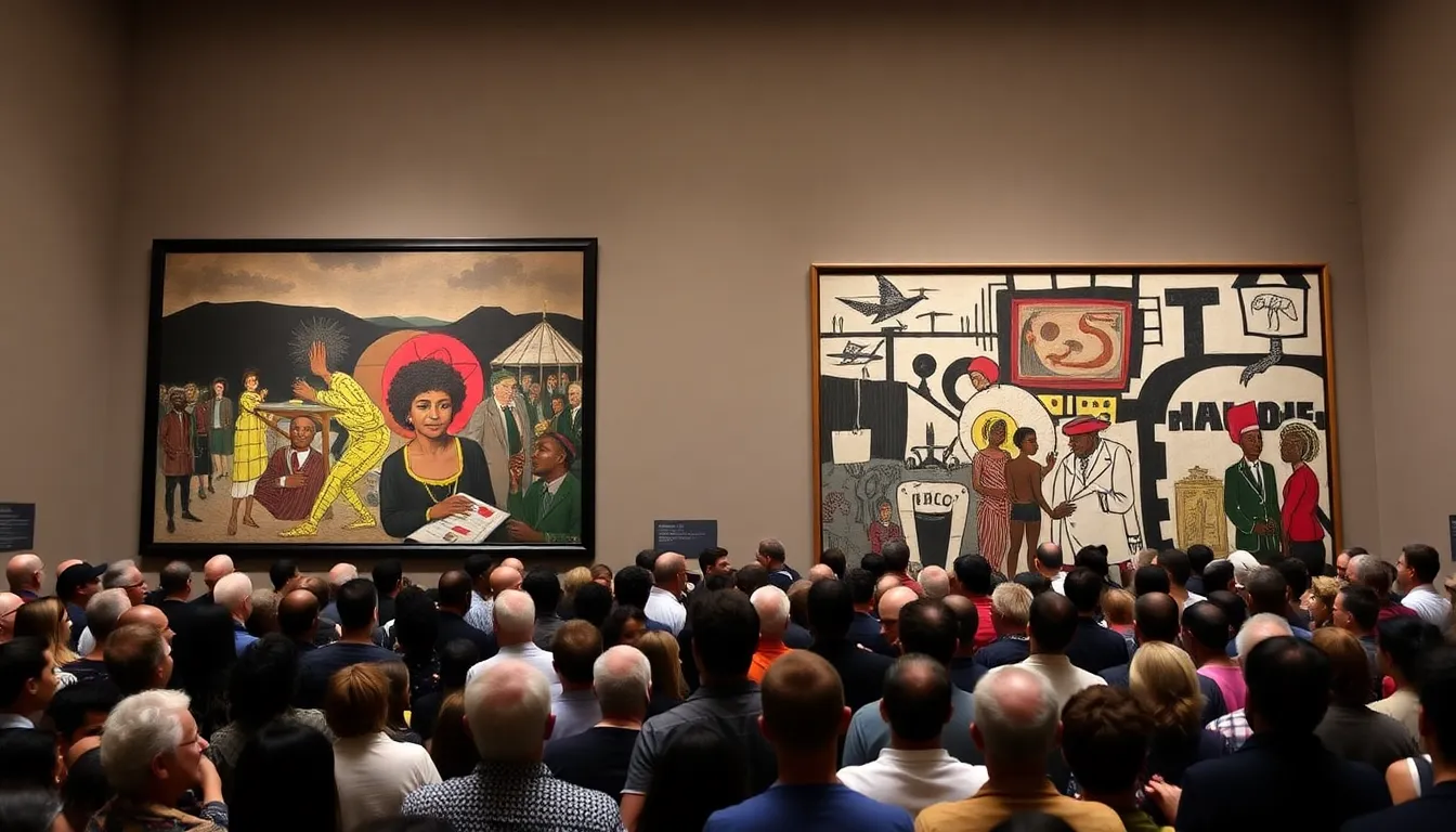 The exhibition setting encourages contemplation on the ongoing fight for justice and equality, connecting historical events to contemporary issues