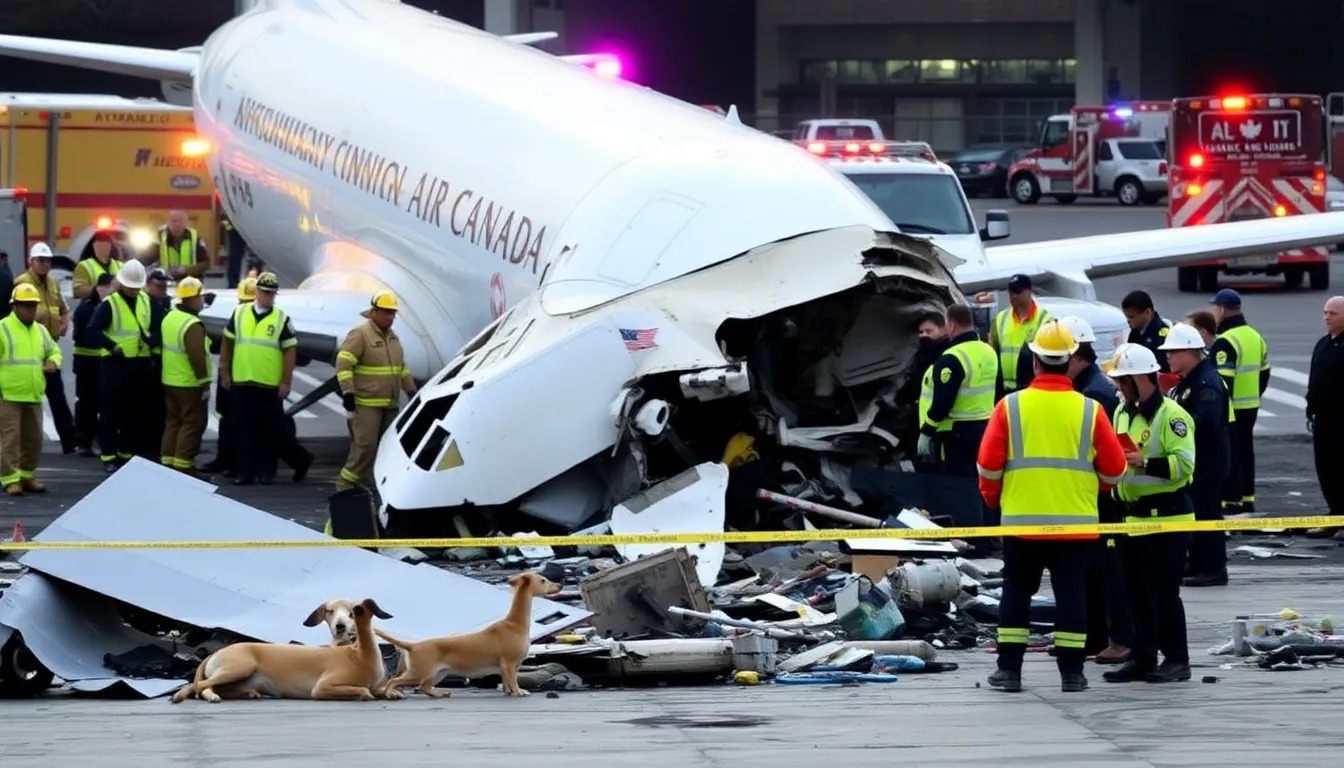 A closeup of the memorial for the two pilots lost in the tragic incident reflects the deep impact on the aviation community and their families