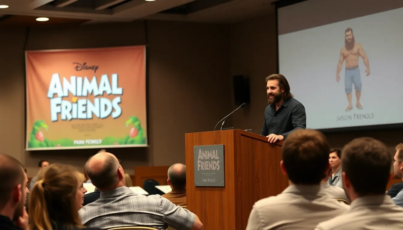 Ryan Reynolds and Jason Momoa attend a press event, discussing their animated film 'Animal Friends,' which has been postponed to next year, while industry experts analyze the implications of this delay.