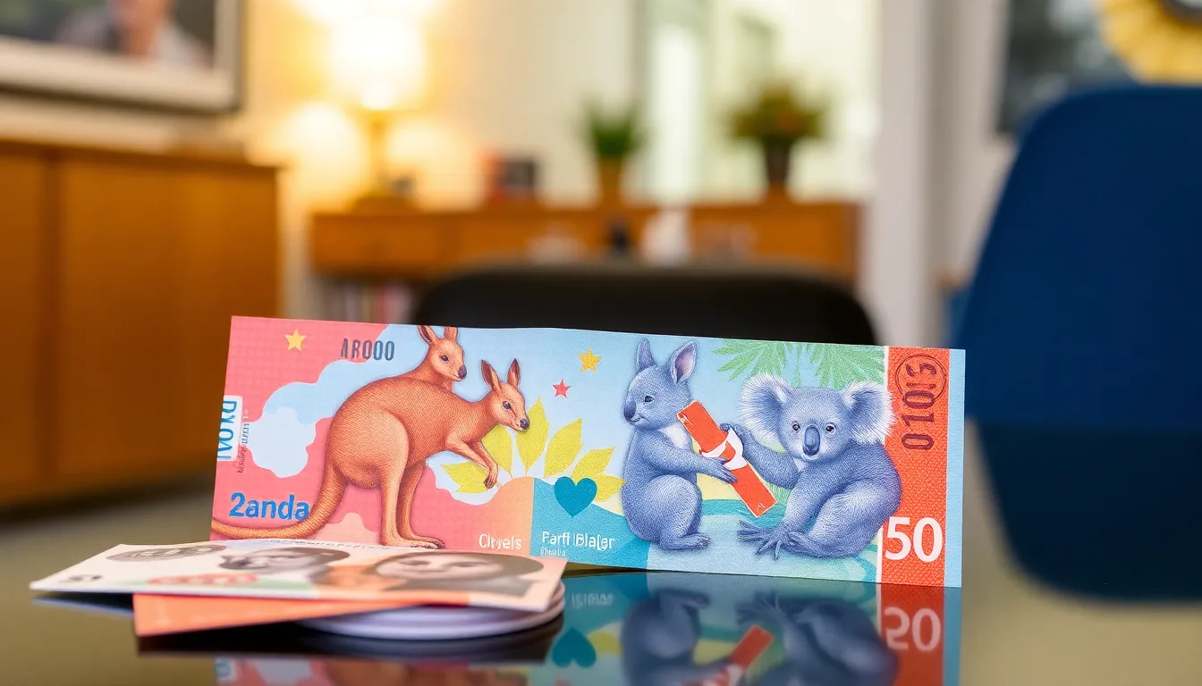 Citizens engaging in discussions about the new animalthemed banknotes, illustrating the public's evolving sentiment towards national identity and heritage