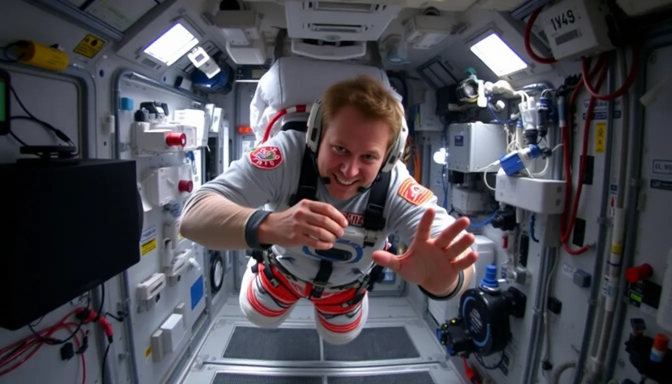 A group of students from the Isle of Man engaging in a STEM workshop inspired by Peake's achievements in space exploration