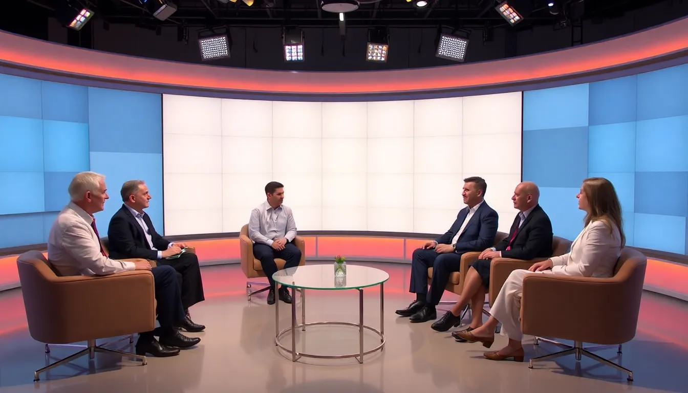 A group of scientists discusses the impact of artificial intelligence on healthcare during a BBC Inside Science broadcast, highlighting the importance of effective science communication.