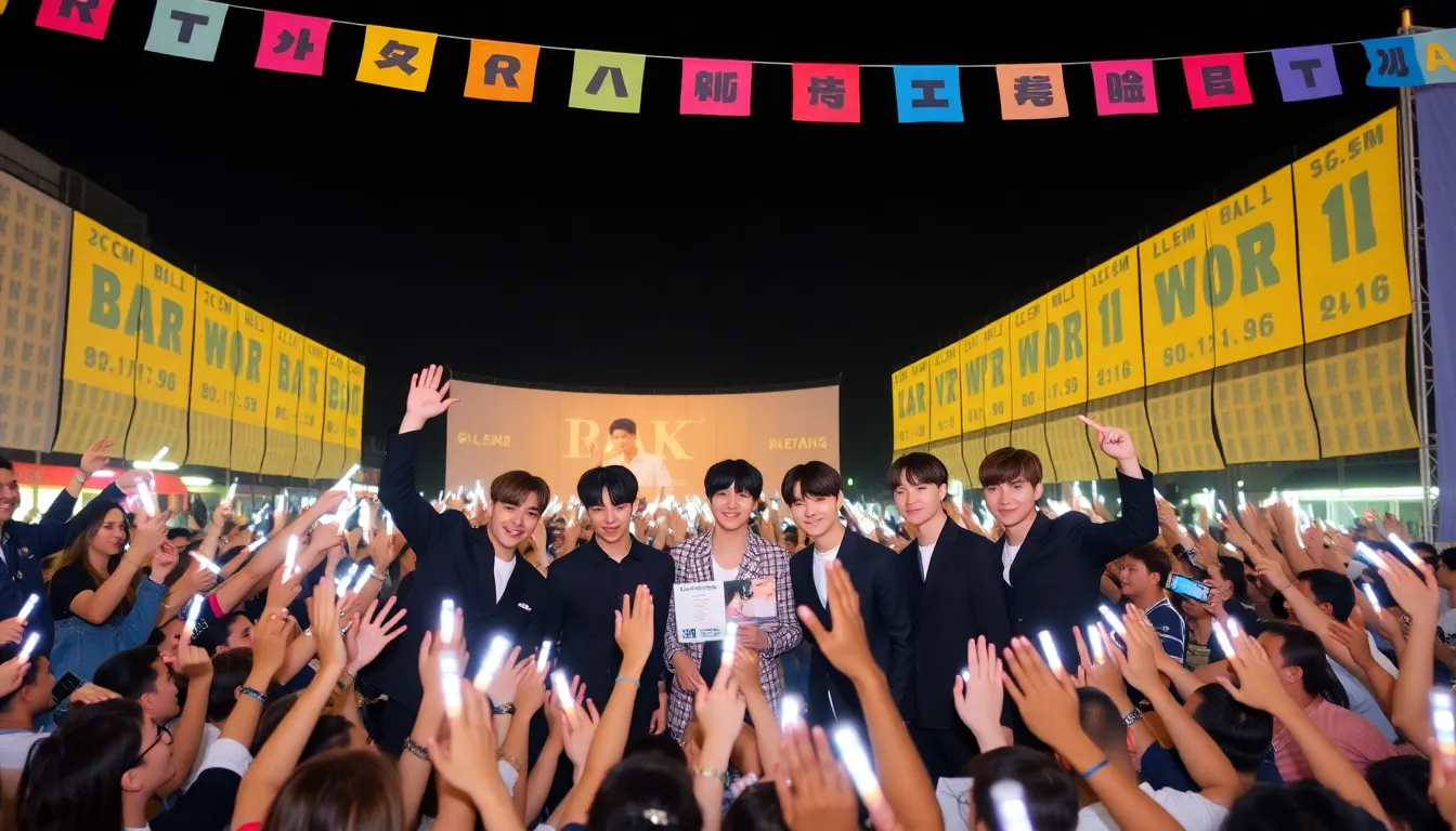 Fans of BTS, known as ARMY, gather to celebrate the recordbreaking success of 'Arirang', emphasizing their dedication and support for the group