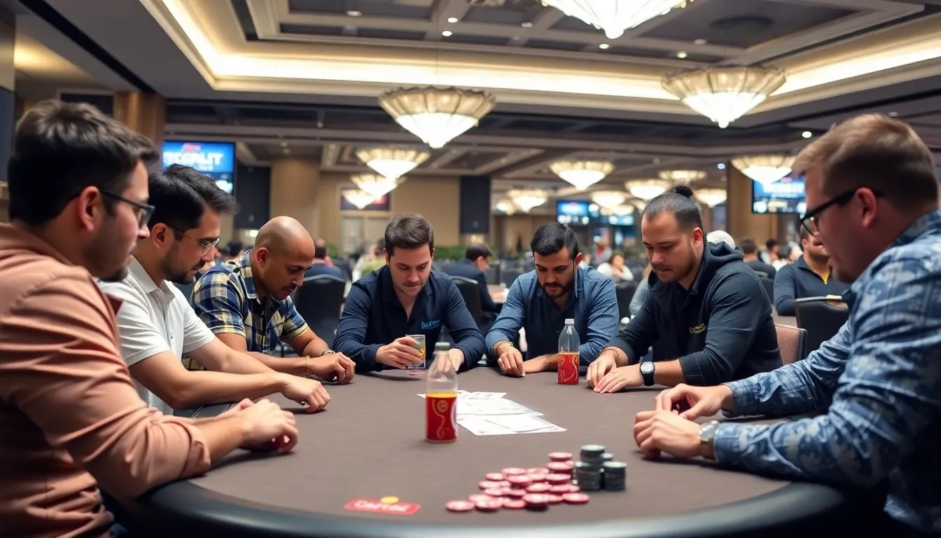 Highstakes players engaging in intense gameplay, focused on maximizing their earnings without the burden of traditional rake fees